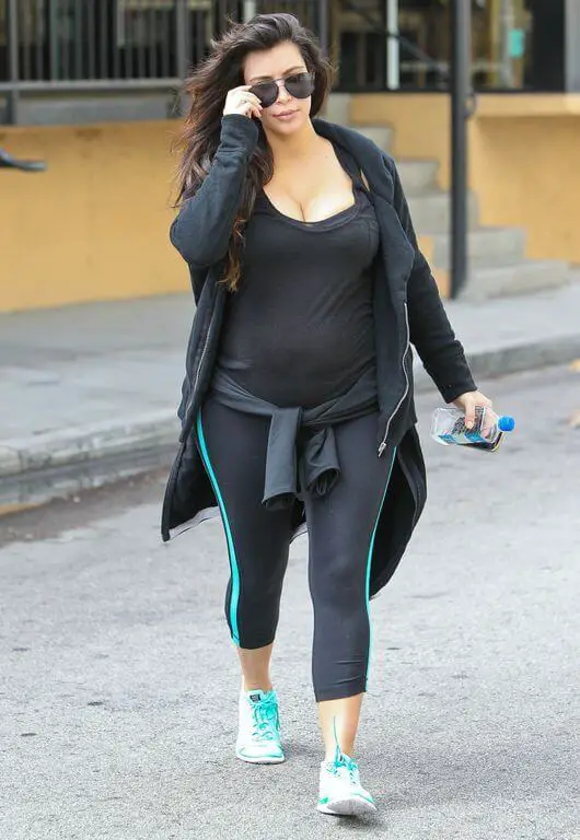 Kim Kardashian weight gain