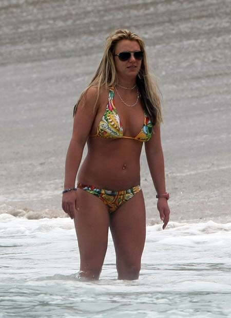 Britney spears beach body
