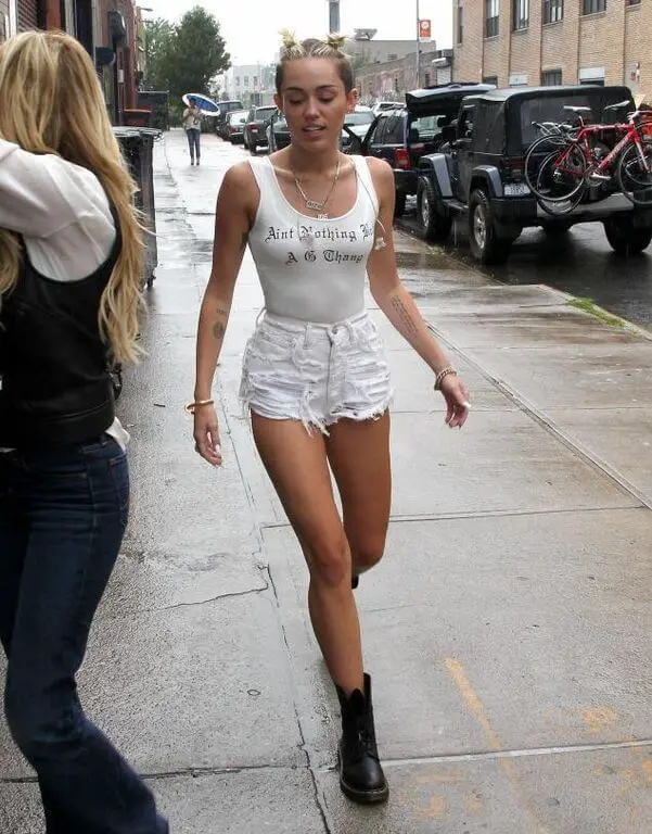 Miley Cyrus new look 