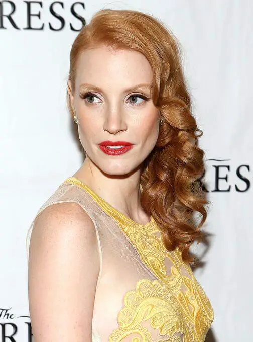 Jessica Chastain, Height, Weight, Bra Size, Age, Measurements