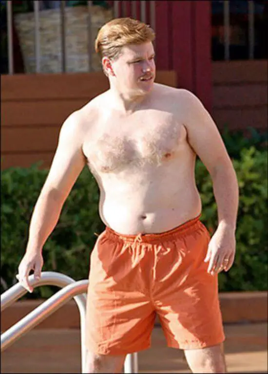 Matt Damon weight gain