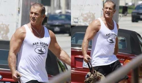 Mel Gibson weight gain