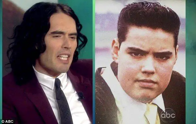Russell Brand before and after weight loss