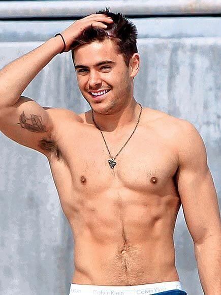 Zac Efron, Height, Weight, Body Fat Percentage