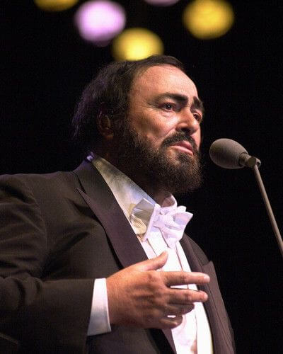 Luciano Pavarotti, Height, Weight