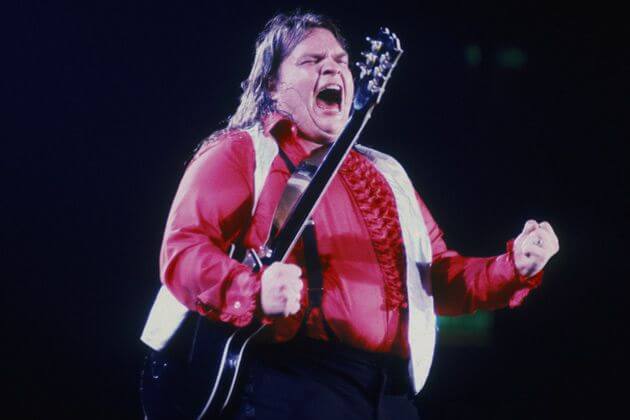 Young Meat Loaf fat