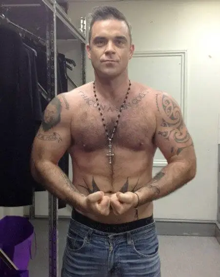 Robbie Williams, Height, Weight